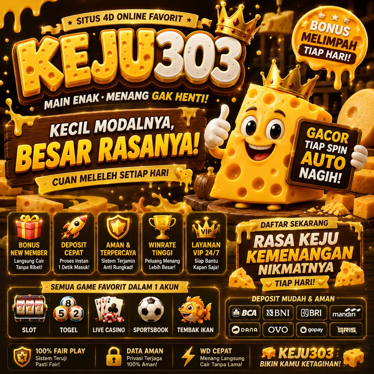 Keju303 Banner